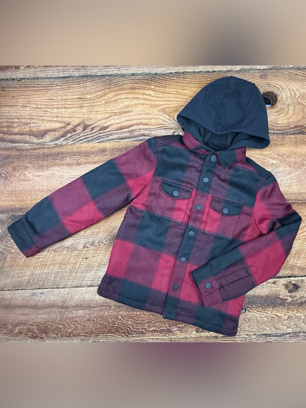Ripzone Small (8) Flannel Jacket